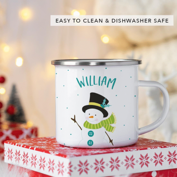 Mechronik 11oz Personalized Stainless Steel Campfire Coffee Mug - Image 2