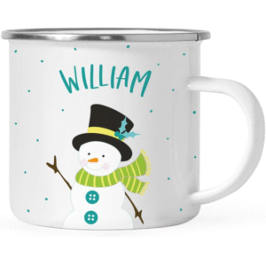 Mechronik 11oz Personalized Stainless Steel Campfire Coffee Mug