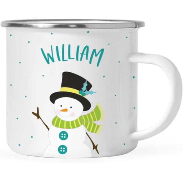 Mechronik 11oz Personalized Stainless Steel Campfire Coffee Mug