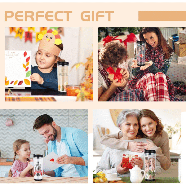 Mechronik 12oz Personalized Photo Tumbler – Custom Stainless Steel Insulated Mug - Image 4