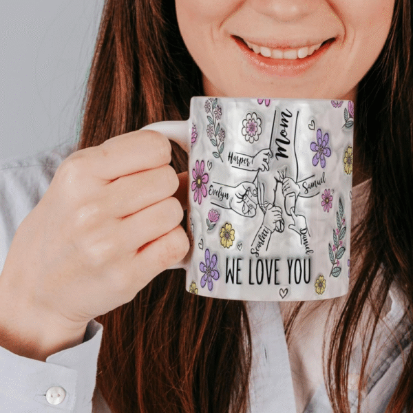 Mechronik Personalized Mom Coffee Mug – Custom Gift for Mother’s Day or Birthday - Image 3
