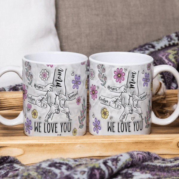 Mechronik Personalized Mom Coffee Mug – Custom Gift for Mother’s Day or Birthday - Image 2