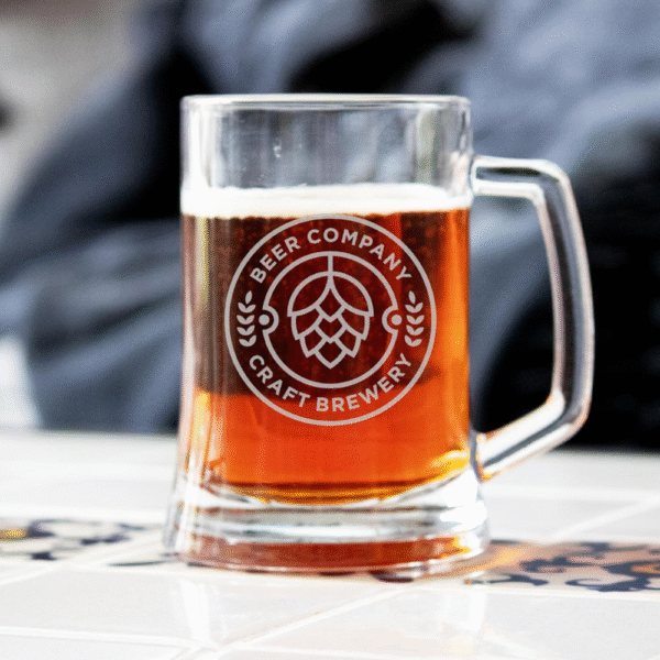 Mechronik Personalized Beer Mug – Custom 17oz Engraved Glass for Gifting - Image 2