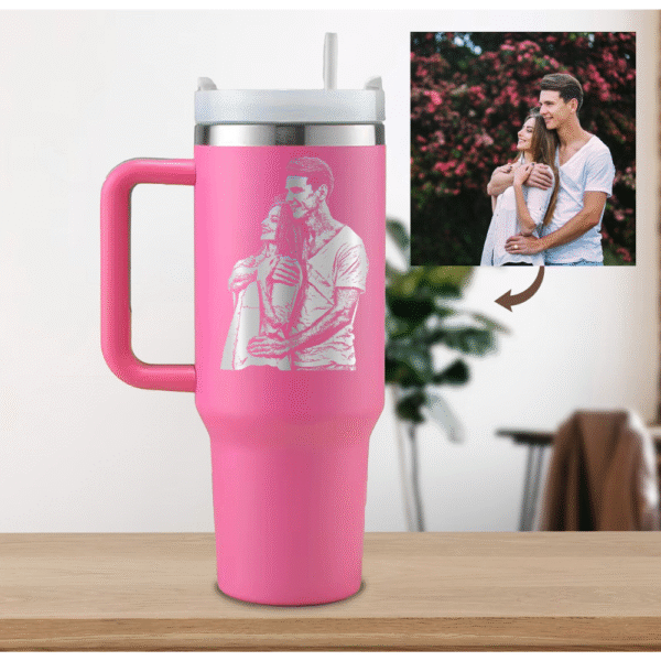 Mechronik Custom Engraved Photo Tumbler – Personalized Stainless Steel Gift - Image 2