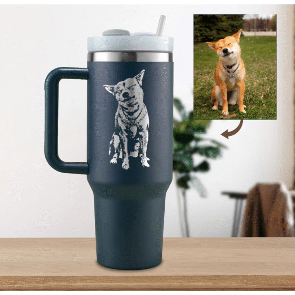 Mechronik Custom Engraved Photo Tumbler – Personalized Stainless Steel Gift - Image 3