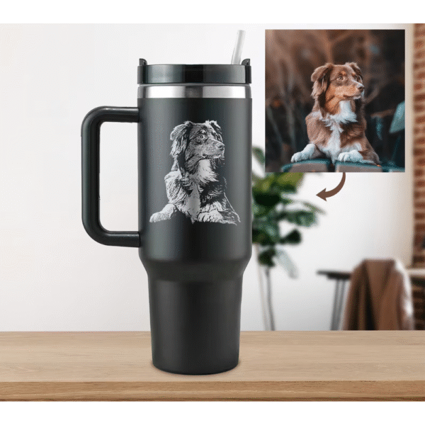 Mechronik Custom Engraved Photo Tumbler – Personalized Stainless Steel Gift - Image 4